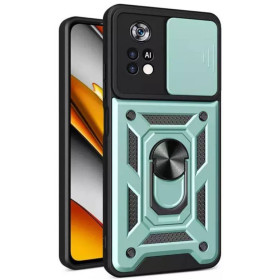 Чохли, бампера Чехлы, бампера ^/--/^ Чохол Fiji Camera Defence для Xiaomi Poco X /--/ 4 Pro 5 /--/ G бампер із захистом камери та підставкою Green ^_^^^ Чехол Fiji Camera Defence для Xiaomi Poco X /--/ 4 Pro 5 /--/ G бампер с защитой камеры и подставкой Green - фото фото фото