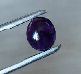 Аметист Аметист ^/--/^ Аметист кабошон  6 - 6.5 Ct  13.5 х 10.5 мм +- ^_^^^ Аметист кабошон 6 - 6.5 Ct 13.5 х 10.5 мм +- - фото фото фото