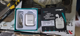 Навушники Наушники ^/--/^ Беспроводные наушники Crown CMTWS-5005 White № 21120726 ^_^^^ Бездротові навушники Crown CMTWS-5005 White No 21120726 - фото фото фото