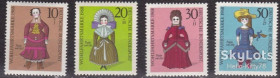 НДР, ФРН ГДР, ФРГ ^/--/^ ФРГ 1968 куклы Mi 571-574 MNH ^_^^^ ФРН 1968 ляльки Mi 571-574 MNH - фото фото фото