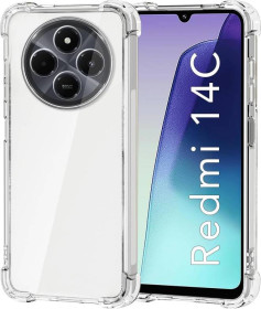 Чохли, бампера Чехлы, бампера ^/--/^ Чохол Fiji Proof для Xiaomi Redmi 14 /--/ C прозорий бампер з посиленими бортами прозорий Transparent ^_^^^ Чехол Fiji Proof для Xiaomi Redmi 14 /--/ C прозрачный бампер с усиленными бортами прозрачный Transparent - фото фото фото