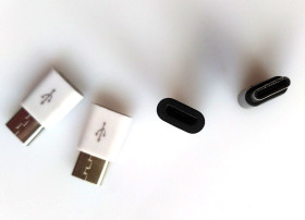 Шлейфи, перехідники Шлейфы, переходники ^/--/^ Перехідник з Місro-USB на Type-C новий Мікро-ЮСБ Адаптер usb type C тип С ^_^^^ Переходник с Миссro-USB на Type-C новый Микро-ЮСБ Адаптер usb type C тип С - фото фото фото