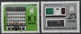 Інше Другое ^/--/^ ГДР Выставка в Лейпциге Компьютер 1983 ^_^^^ НДР Виставка в Лейпцигу Комп'ютер 1983 - фото фото фото