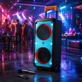 Bluetooth гарнітури Bluetooth гарнитуры ^/--/^ Портативна акустика ZXX-1095 80 /--/ Вт / Колонка 2×8 /--/ дюйма Bluetooth/USB/TF/AUX, FM, LED / Переносна музична колонка з мікрофоном для караоке ^_^^^ Портативная акустика ZXX-1095 80 /--/ Вт / Колонка 2×8 /--/ дюйма Bluetooth/USB/TF/AUX, FM, LED / Переносная музыкальная колонка с микрофоном для караоке - фото фото фото