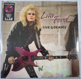 Платівки Пластинки ^/--/^ Lita Ford EX The Runaways - Live &amp; Deadly - 2014.  (LP). 12. Coloured Vinyl. Пластинка. USA &amp; Canada. S/S. ^_^^^ Lita Ford EX The Runaways - Live &amp; Deadly - 2014. Coloured Vinyl. Пластинка. USA & Canada. S/S. - фото фото фото