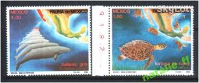 Фауна Фауна ^/--/^ NM Фауна  Мексика 1982 г MNH - ^_^^^ NM Фауна Мексика 1982 MNH - фото фото фото