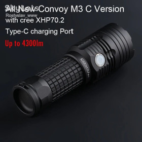 Ліхтарі, ліхтарики Фонари, фонарики ^/--/^ Ліхтар Convoy M /--/ 3-C cree xhp 70,2 4300 люмен потужний фонарь очень мощный ^_^^^ Фонарь Convoy M /--/ 3-C cree xhp 70,2 4300 люмен мощный фонарь очень мощный - фото фото фото