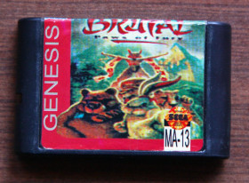 Диски з відеоіграми Диски с видеоиграми ^/--/^ Пиратская игра на Sega Mega Drive &amp;quot;Brutal: Paws of Fury&amp;quot; ^_^^^ Піратська гра на Sega Mega Drive &amp;quot;Brutal: Paws of Fury&amp;quot; - фото фото фото