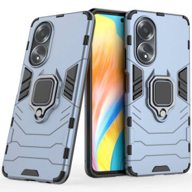 Чохли, бампера Чехлы, бампера ^/--/^ Чохол Fiji Ring для Oppo A /--/ 58 (CPH /--/ 2577) броньований бампер з кільцем підставкою темно-синій ^_^^^ Чехол Fiji Ring для Oppo A /--/ 58 (CPH /--/ 2577) бронирован бампер с кольцом подставкой темно-синий - фото фото фото