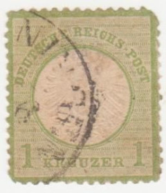 Німеччина до  року Германия до  года ^/--/^ Германия  ( империя) 1872 г. №  23 гашеная ^_^^^ Німеччина (імперія) 1872 р. No 23 гашена - фото фото фото