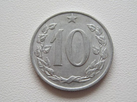 Чехословаччина Чехословакия ^/--/^ Чехословакия 10 геллеров 1966 года 25043 ^_^^^ Чехословаччина 10 геллерів 1966 року 25043 - фото фото фото
