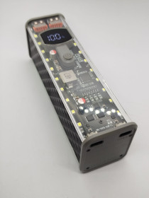 Зовнішні акумулятори (Power Bank) Внешние аккумуляторы (Power Bank) ^/--/^ 25000 mAh 92 /--/ Вт*ч PD /--/ 45 /--/ W Type-C Повербанк для ноутбука телефона PowerBank 8 x 18650 USB быстрая зарядка павербанк ^_^^^ 25000 mAh 92 /--/ Вт*год PD /--/ 45 /--/ W Повербанк Павербанк для ноутбука телефону PowerBank 8 x 18650 USB Type-C швидка зарядка - фото фото фото