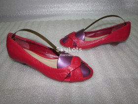 Туфлі Туфли ^/--/^ WALLIS ~КОЖАНЫЕ ТУФЛИ С ОТКРЫТЫМ НОСКОМ~ р 36-37 ^_^^^ WALLIS ~ Шкіряні туфлі з відкритим Ніском ~ р 36-37 - фото фото фото