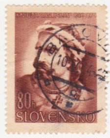 Словаччина Словакия ^/--/^ Словакия 1944 г №  144 гашеная ^_^^^ Словаччина 1944 р. No 144 гашена - фото фото фото