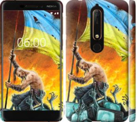 Чохли, бампера Чехлы, бампера ^/--/^ Чехол на Nokia 6.1 Сильна Україна 1966 /--/ m-1628 - фото фото фото