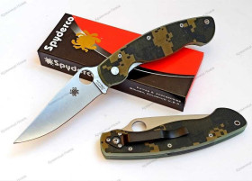 Ножі, мультітули Ножи, мультитулы ^/--/^ Ніж складний Spyderco Military С /--/ 36 Піксель  (Міля) Спайдерко Ніж Міля Spyderco Military С /--/ 36 ^_^^^ Неж сложный Spyderco Military С /--/ 36 Пиксель (Миля) Спайдерко Неж Миля Spyderco Military С /--/ 36 - фото фото фото
