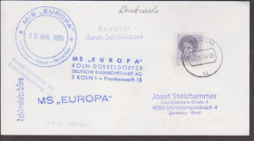 Європа Европа ^/--/^ Нидерланды 1986 КОРАБЕЛЬНОЕ ГАШЕНИЕ СУДНО КОРАБЛЬ M/S EUROPA КОРАБЕЛЬНАЯ ПОЧТА ПОЧТОВЫЙ ДОКУМЕНТ ^_^^^ Нідерланди 1986 КОРОБЕЛЬНЕ ГАШЕННЯ СУДНО КОРАБЛЬ M/S EUROPA КОРАБЕЛЬНА ПОШТА ПОШТОВИЙ ДОКУМЕНТ - фото фото фото
