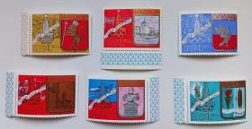СРСР - СССР - ^/--/^ СССР 1977 Туризм по Золотому кольцу, MNH ^_^^^ СРСР 1977 Туризм по Золотому кільцю, MNH - фото фото фото