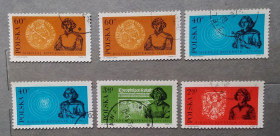 Історія та особистості История и личности ^/--/^ Польшв 1972 г - 500-летие со дня рождения Николая Коперника, гаш ^_^^^ Польшв 1972 р - 500-річчя з дня народження Миколи Коперника, гаш - фото фото фото