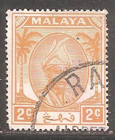 Малайзія Малайзия ^/--/^ Бр.Малайя    (Паханг) 1950 Sc.51 гаш. ^_^^^ Бр.Малайя (Паханг) 1950 Sc.51 гаш. - фото фото фото