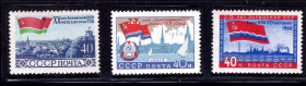 Транспорт Транспорт ^/--/^ Флот .  СССР 1960 г  MNH  - Эстония , Латвия , Литва ^_^^^ СРСР 1960 MNH - Естонія, Латвія, Литва - фото фото фото