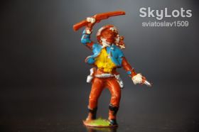 Фігурки, солдатики Фигурки, солдатики ^/--/^ ковбой с ружьем Cherilea 54 /--/ мм Англия ОРИГИНАЛ ^_^^^ ковбой з рушницею Cherilea 54 /--/ мм Англія Орігінал - фото фото фото