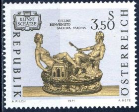Австрія Австрия ^/--/^ Австрия. Искусство (концовка)** 1971 г. ^_^^^ Австрія. Мистецтво (кінцівка) 1971 - фото фото фото