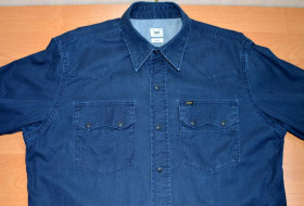 Сорочки Рубашки ^/--/^ Сорочка LEE® джинсова original XL сток Y /--/ 17-D /--/ 12-4 - фото фото фото