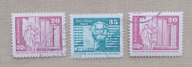 Архітектура Архитектура ^/--/^ ГДР 1973 г - Памятники ^_^^^ НДР 1973 р. - Пам'ятники - фото фото фото