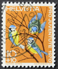 Інше Другое ^/--/^ Швейцария Фауна Птицы 1970 ^_^^^ Швейцарія Фауна Птахи 1970 - фото фото фото