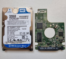 Процесори Процессоры ^/--/^ Жорсткий диск 2.5&amp;quot; HDD 320 /--/ GB WD /--/ 3200 /--/ BPVT - дефектний / на запчастини / донор PCB 2060-771820-000 ^_^^^ Неисправный жесткий диск 2.5 HDD WD /--/ 3200 /--/ BPVT / Плата PCB 2060-771672-004 REV A / Контроллер 88 /--/ i /--/ 9045-TF - фото фото фото