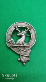 Брошки Броши ^/--/^ Вінтажна шотландська кланова брошка-значок    (Clan Crest Badge)  - олово Велика Британія Шотландія Олень - 720 ^_^^^ &amp;quot; Винтажная шая клановая брошка-значок (Clan Crest Badge) - олово Великобритания Шотландия Олень - 720 - 13,44 грм /// Это ший значок клана (Clan Crest Badge), также известный как значок на берет (bonnet badge). - фото фото фото