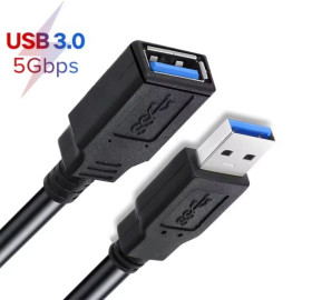 USB адаптери USB адаптеры ^/--/^ USB 3.0 подовжувач   (0.3 м) — SuperSpeed до 5 Гбіт/с ^_^^^ USB 3.0 удлинитель (0.3 м) — SuperSpeed до 5 Гбит/с - фото фото фото