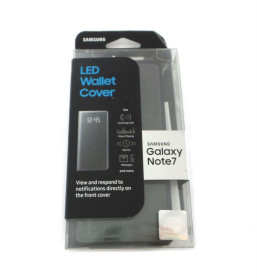 Чохли, бампера Чехлы, бампера ^/--/^ Чехол флип Samsung Galaxy Note 7 LED Wallet чёрный EF-NN /--/ 930 /--/ PBEGUS  (оригинал) ^_^^^ Чехол фліп Samsung Galaxy Note 7 LED Wallet чорний EF-NN /--/ 930 /--/ PBEGUS (оригінал) - фото фото фото