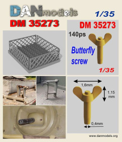 : : ^/--/^ Danmodel 35273 - барашковый винт.  винтовой затвор-бабочка №1. Набор 140 шт. 3 /--/ D, 1/35, 1/35 ^_^^^ Danmodel 35273 - барашковий гвинт. гвинтовий затвор-бабочка No /--/ 1. Набір 48 шт. 3 /--/ D, 1/35, 1/35 - фото фото фото