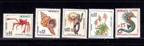 Фауна Фауна ^/--/^ Фауна . Монако 1964 г MNH - флора ^_^^^ Монако 1964 MNH - флора - фото фото фото