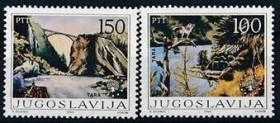 Інше Другое ^/--/^ Югославия Национальный парк Тара Фауна Живопись 1986 ^_^^^ Югославія Національний парк Тара Фауна Живопис 1986 - фото фото фото