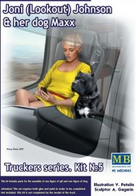 Фігурки, солдатики Фигурки, солдатики ^/--/^ Master Box 24045 Дальнобойщики. Joni   (Lookout) Johnson &amp; her dog Maxx, 1/24 ^_^^^ Master Box 24045 Далекобійники. Joni (Lookout) Johnson &amp; her dog Maxx, 1/24 - фото фото фото