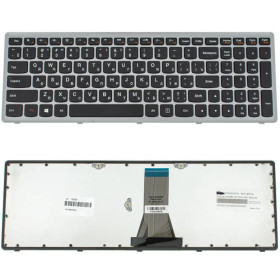 Клавіатури Клавиатуры ^/--/^ Клавиатура для ноутбука LENOVO (Flex 15, Flex 15 /--/ D, G /--/ 500 /--/ s, G /--/ 505 /--/ s, S /--/ 510 /--/ p) rus, black, silver frame (ОР ^_^^^ Клавіатура для ноутбука LENOVO (Flex 15, Flex 15 /--/ D, G /--/ 500 /--/ s, G /--/ 505 /--/ s, S /--/ 510 /--/ p) rus, black, silver frame (ОР - фото фото фото