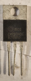 Транзистори Транзисторы ^/--/^ CMP /--/ 80 /--/ N /--/ 06 Транзистор полевой MOSFET ^_^^^ CMP /--/ 80 /--/ N /--/ 06 Транзистор польовий MOSFET - фото фото фото