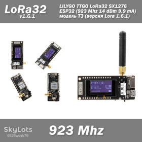 Інші радіокомпоненти Другие радиокомпоненты ^/--/^ LILYGO TTGO v /--/ 2.1 LoRa /--/ 32 SX /--/ 1276 CH /--/ 9102 ESP /--/ 32     (923 Mhz 14 dBm 9.9 mA) модель T /--/ 3     (версия Lora 1.6.1 вторая ревизия) Meshtastic оперативно-тактический ^_^^^ LILYGO TTGO v /--/ 2.1 LoRa /--/ 32 SX /--/ 1276 CH /--/ 9102 ESP /--/ 32 (923 Mhz 14 dBm 9.9 mA) модель T /--/ 3 (версія Lora 1.6.1 друга ревізія) Meshtastic оперативно-тактичний - фото фото фото