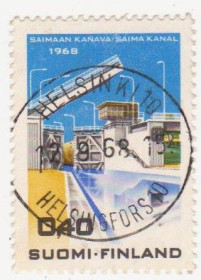 Скандинавія Скандинавия ^/--/^ Финляндия 1968 г. № 657 гашеная ^_^^^ Фінляндія 1968 р. No 657 гашена - фото фото фото