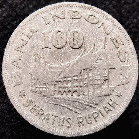 Індонезія Индонезия ^/--/^ Індонезія 100 рупій, 1978 ^_^^^ Индонезия 100 рупий, 1978 - фото фото фото