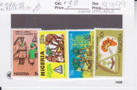 Нігерія Нигерия ^/--/^ Нигерия 1977 СЛЁТ СКАУТОВ БОЙ-СКАУТЫ УНИФОРМА УБОРКА ПОСАДКА ДЕРЕВЬЕВ Mi.331-334** MNH ^_^^^ Нігерія 1977 СКАУТОВ БОЙ-СКАУТИ УНІФОРМА ЗБІРКА ПОСАДКА ДЕРЕВ’ЄВ Mi.331-334** EUR 5.00 - фото фото фото