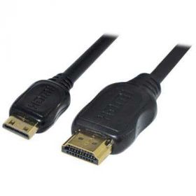 Кабелі та перехідники Кабели и переходники ^/--/^ Мini hdmi на HDMI с позолоченными контактами  (1 м) ^_^^^ Мini hdmi на HDMI з позолоченими контактами (1 м) - фото фото фото