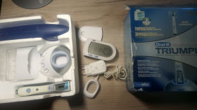 Зубні щітки Зубные щетки ^/--/^ Электрическая зубная щетка BRAUN TRIUMPH PROFESSIONAL CARE + SMART GUIDE ^_^^^ Електрична зубна щітка BRAUN TRIUMPH PROFESSIONAL CARE + SMART GUIDE - фото фото фото