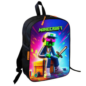 Рюкзаки, сумки Рюкзаки, сумки ^/--/^ Рюкзак школьный Minecraft  Крипер с мечом, 3627 см, детский для мальчиков (01744) ^_^^^ Рюкзак шкільний Minecraft Кріпер з мечем, 3627 см, дитячий для хлопчиків (1753) - фото фото фото