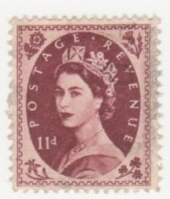 Великобританія Великобритания ^/--/^ Англия   1952 г..№ 270 гашеная ^_^^^ Англія 1952 р. No 270 гашена - фото фото фото