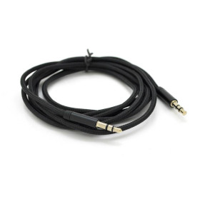 Адаптери Адаптеры ^/--/^ Кабель VEGGIEG AB-1 AUX Audio DC /--/ 3.5 папа-па 1.0 м, GOLD Stereo Jack, оплетка, (круглый) Black cable, ^_^^^ Кабель VEGGIEG AB-1 AUX Audio DC /--/ 3.5 папа-па 1.0 м, GOLD Stereo Jack, оплетка, (круглий) Black cable, - фото фото фото