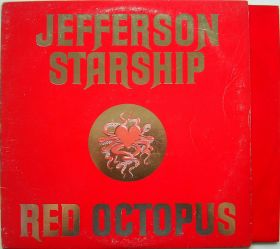Платівки Пластинки ^/--/^ JEFFERSON STARSHIP Red Octopus LP VG  (-)/VG++ ^_^^^ JEFFERSON STARSHIP Red Octopus LP VG (-)/VG+ + + - фото фото фото